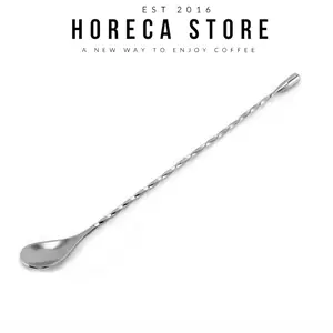 Long Bar Spoon 30cm HSC30 - Sendok Bar Panjang 30cm Stainless Steel