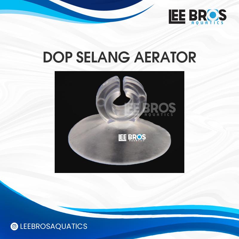Dop Selang Aerator Aquarium 3/16" / Dop Selang Tempelan Kaca