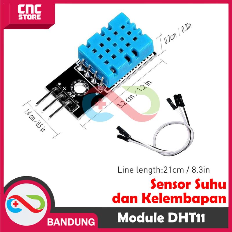 MODULE DHT11 DHT-11 DHT 11 SENSOR SUHU DAN KELEMBABAN HUMIDITY SENSOR