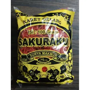 Karet Gelang Merah Sakuraku 100G