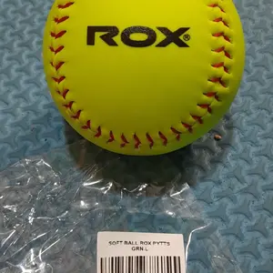 BOLA SOFTBALL ROX ORIGINAL AWET KUAT HARGA PROMO SOFT BALL Baseball Outdoor