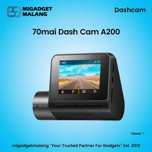 70mai Dash Cam A200 Dual-Channel HDR 1080P FOV 130 Night Owl Vision