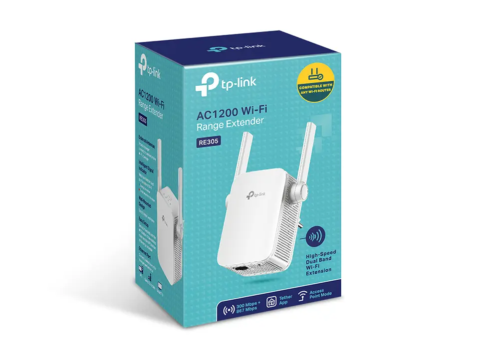 Tp-Link RE305 AC1200 Wi-Fi Range Extender