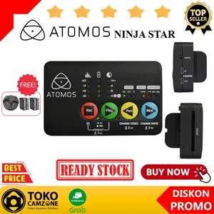Atomos Ninja Star - Micro HDMI Recorder FREE BATTERY + CHARGER NP-F970