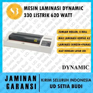 Mesin Laminating Dynamic 330 Asli dan Bergaransi