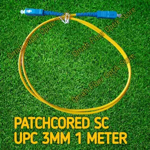 PATCHCORE 1 METER SC UPC 3MM KABEL PATCHCORD PIGTAIL