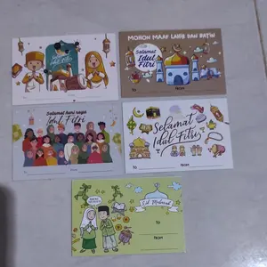 KARTU UCAPAN LEBARAN IDUL FITRI