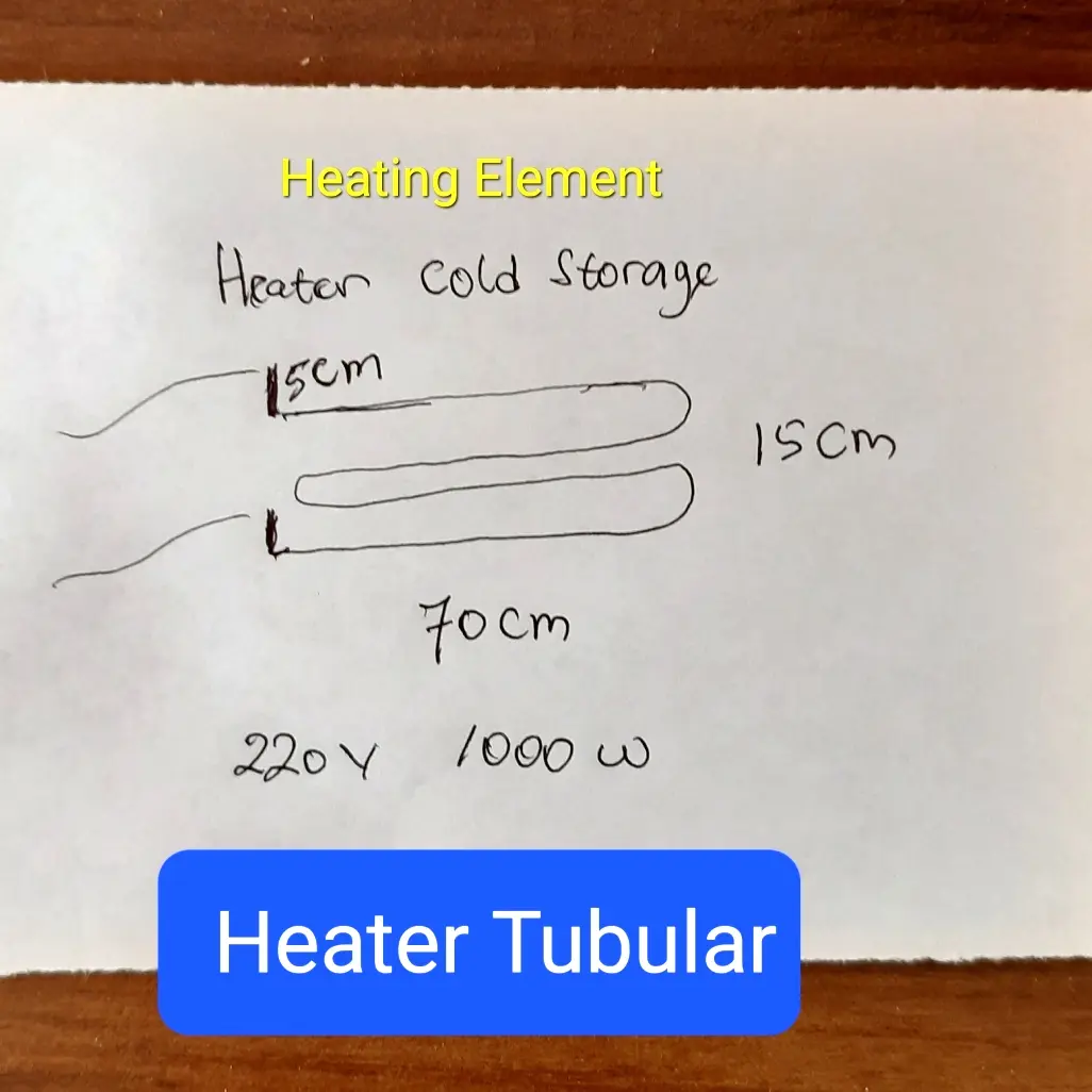 Heater Tubular 220v 1000w