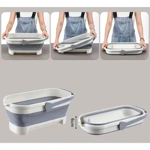 Baskom Ember Lipat Water Bucket Collapsible 10 Liter Hemat Space Kado