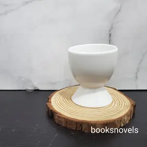 Boiled Egg Stand Tatakan Saji Telur Rebus Keramik Porcelain Cup Holder