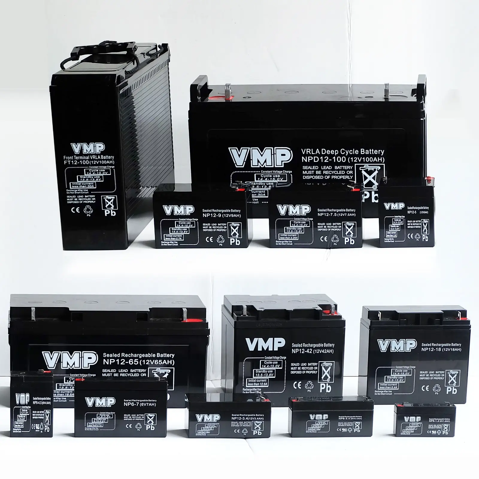 Baterai UPS VMP 12V 9Ah VMP NP12-9 Battery UPS VRLA