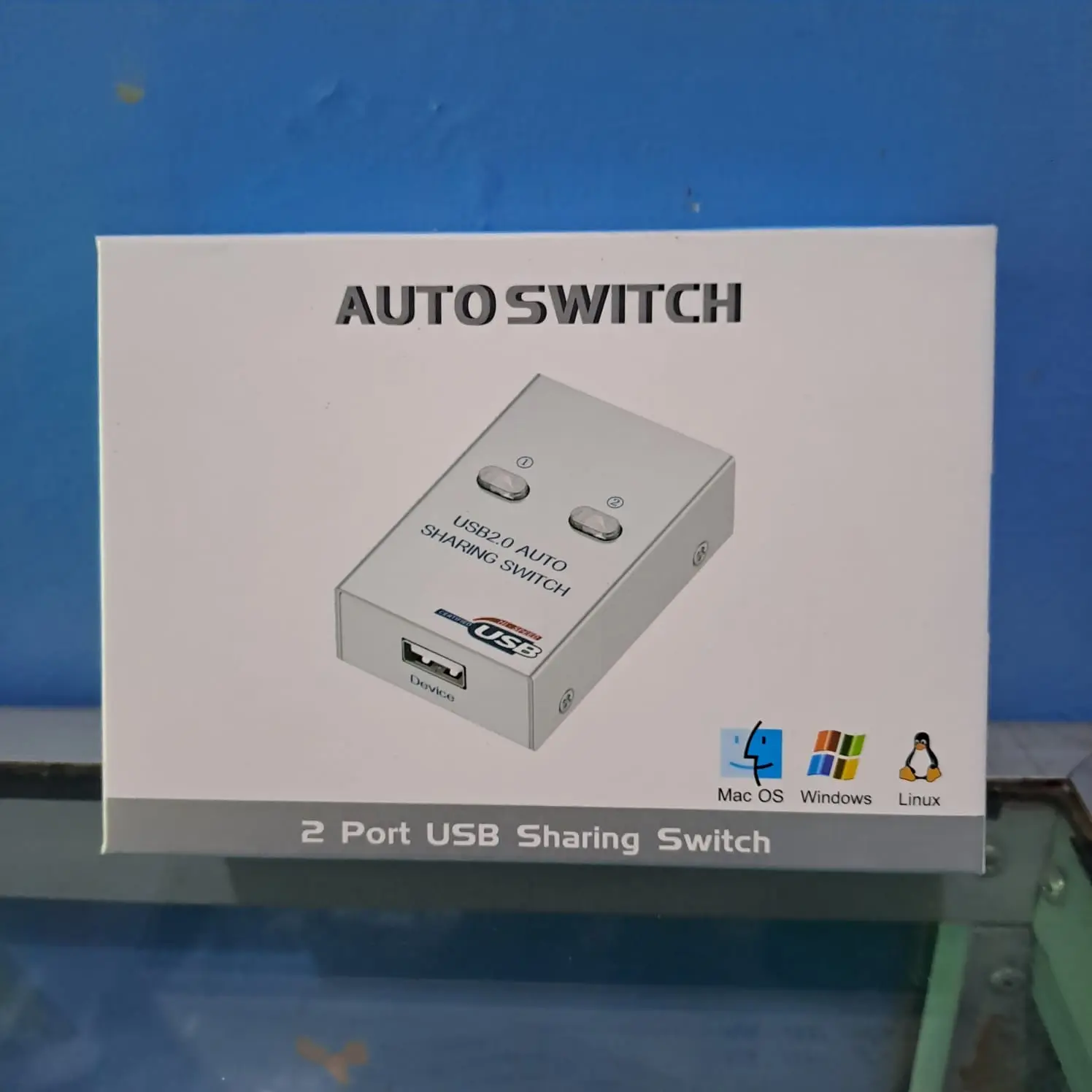 USB Auto Switch Printer 2 Port