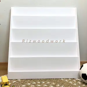 custom warna po bookshelf, rak buku murah, rak buku anak