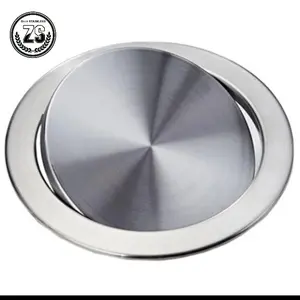 Tutup Tempat Sampah Stainless Model Swing Diameter 30cm Berbahan Stainless Steel