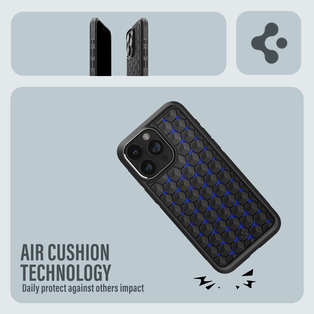 Spigen iPhone 15 Pro Max Case Cryo Armor - Cryo Red ACS06604