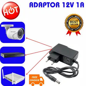 Switching power adaptor cctv 12V 1A STB KAMERA DVR