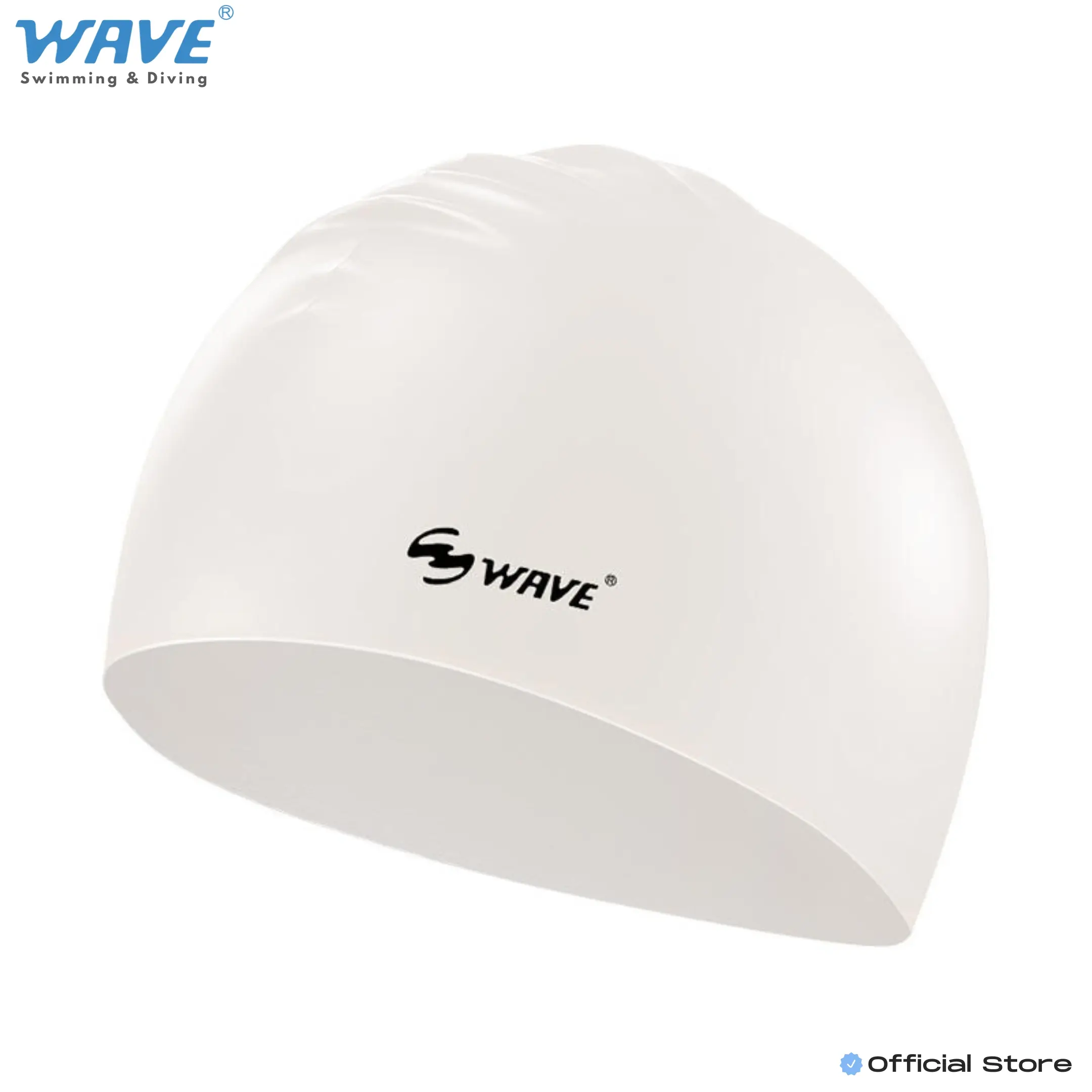 WAVE 4602 cap swimming - waterproof - white