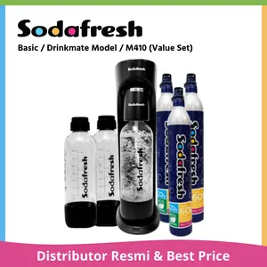 Basic (Value Set) - Soda maker by Sodafresh | DrinkMate style