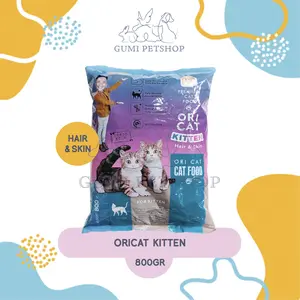 ORICAT Kitten Hair Skin 800g / Makanan Kucing Ori Cat Food FreshPack