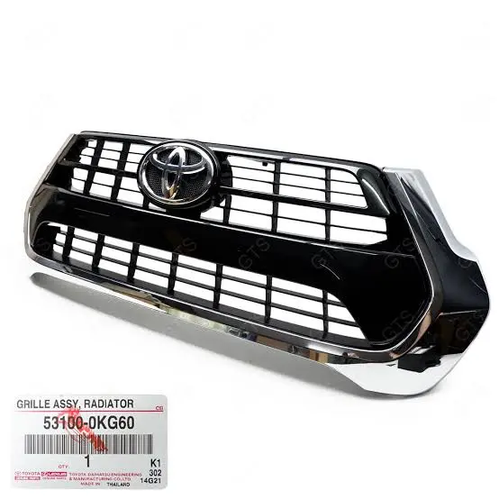Grill Chrome Assy Hilux 22-23