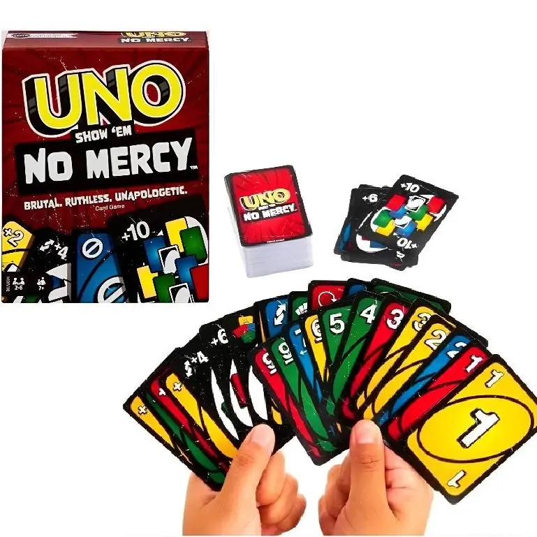 Mainan Edukasi Kartu Uno No Mercy Viral