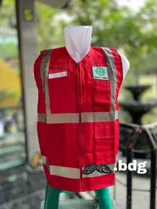 Rompi Safety Rompi Proyek Rompi Lapangan  Rompi Keselamatan Kerja K3 Murah Grosir Twill Exclusive