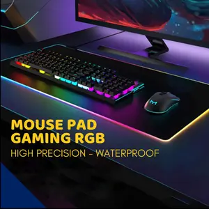 Mousepad Gaming RGB XL Large Mousemat Deskmat Mouse Pad Waterproof