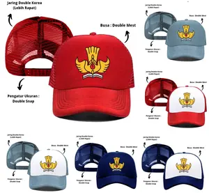 Topi Trucker Jaring Distro Tut Wuri Handayani Topi Anak Sekolah Custom Pria Wanita Outdoor