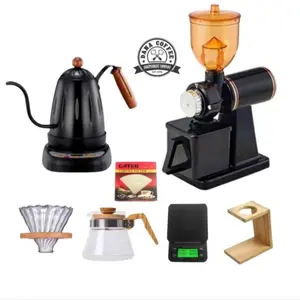 Paket kopi Manual Breweing V60 Set dengan  Grinder N600 Elektrik