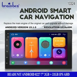 Head Unit Android 7inch 2GB + 32GB TV Tape Mobil Headunit