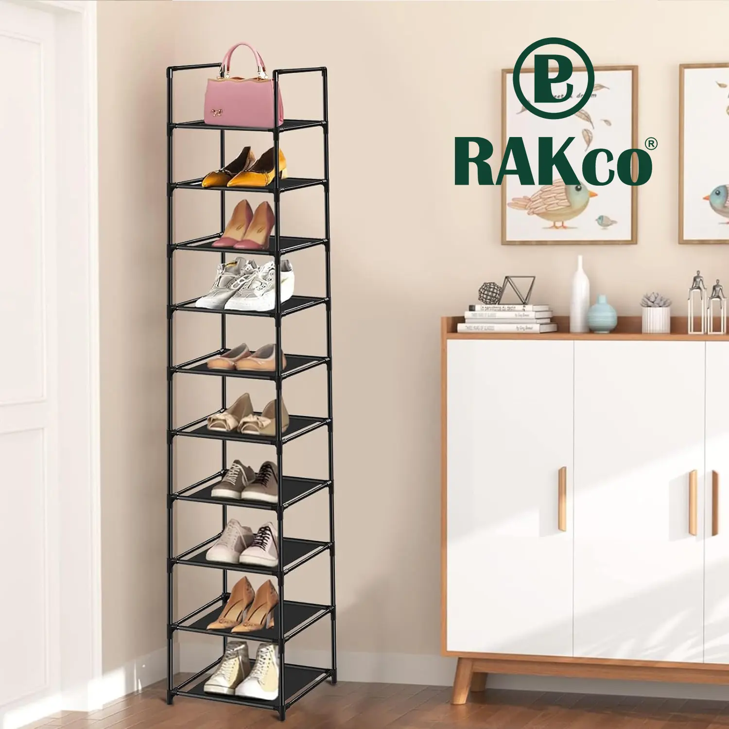 Rak Sepatu 10 Susun Multifungsi / Tempat Sepatu Shoes Organizer 10 ...