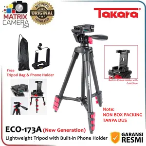 TAKARA ECO-173A, Tripod kamera HP DSLR + HP Holder
