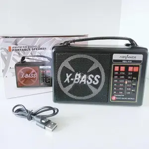 Speaker Advance RBS-810 Bluetooth / Radio Jadul Radio AM/FM/SW, BT,