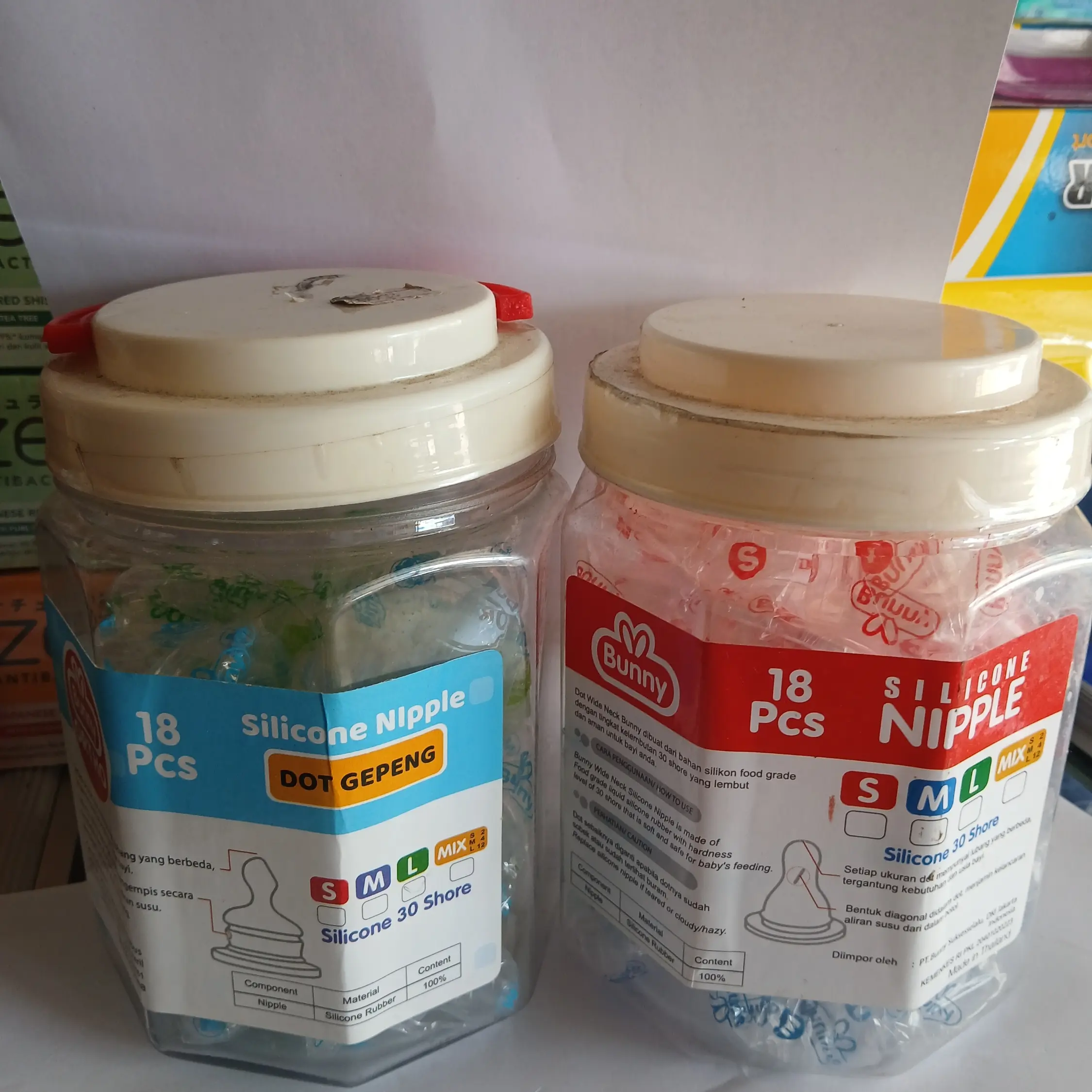 KAFET DOT/nipple bunny bulat/gepeng/ s_m_l
