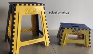 KURSI LIPAT PORTABLE KURSI BAKSO MURAH pilih pendek tinggi bangku pijak anak pilih warna biru kuning merek onda rrt