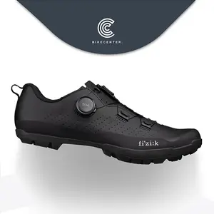 Sepatu Sepeda MTB Fizik Terra Atlas Shoes - Black / Black