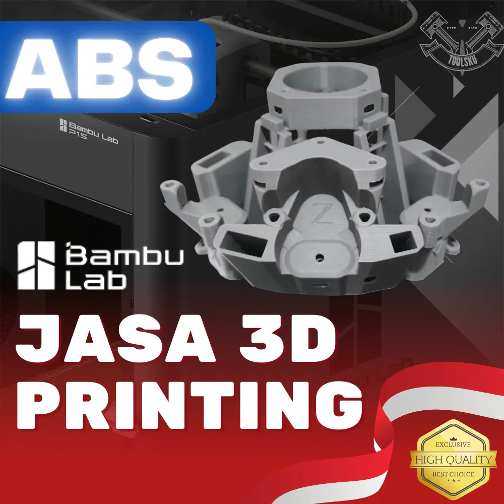 Cetak 3D Printing / Custom 3D / Objek 3D Bahan ABS