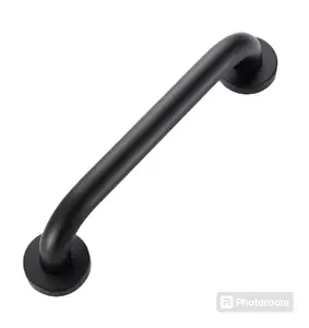 Grab Bar Handle Grip 30 40 50 60 cm Pegangan Bathub  Toilet Handrail Black matte