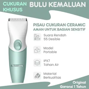 Smooth and Safe Waterproof Mini Portable Clipper Trimmer Pubic Shaver