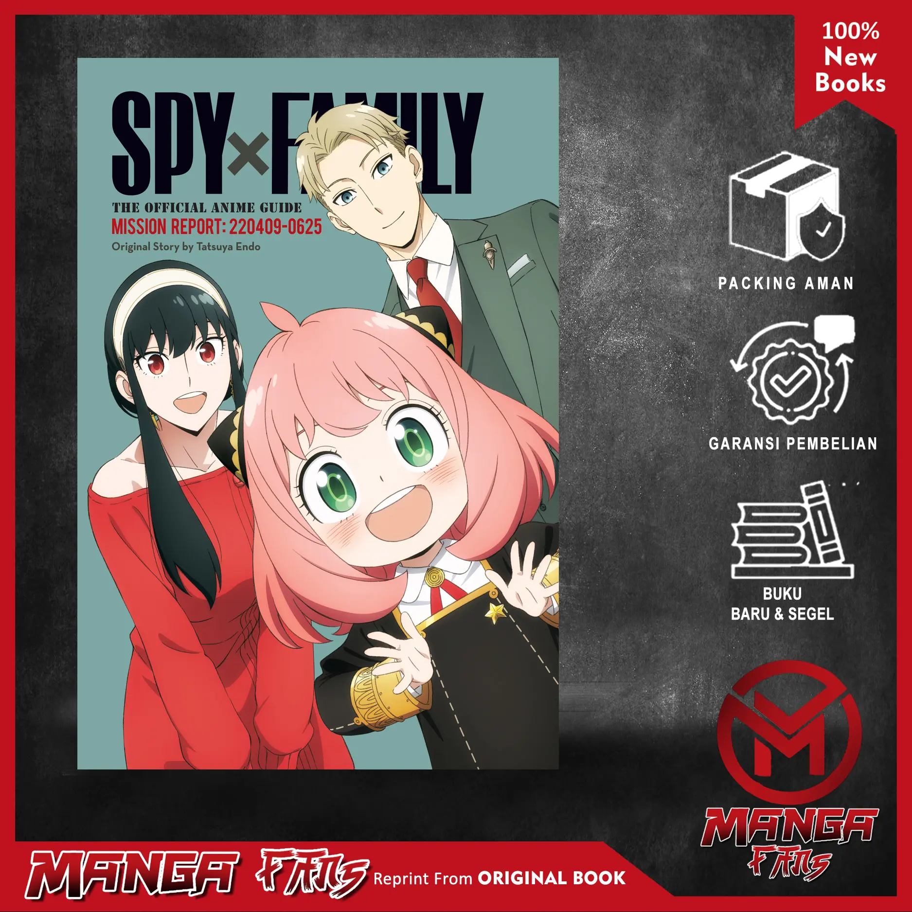 Komik Spy x Family - The Official Anime Guide - Mission Report - 220409-0625 - Tatsuya Endo