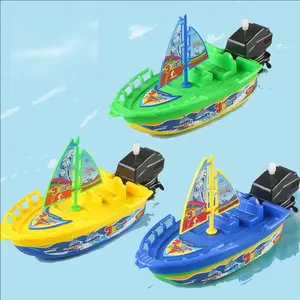MAINAN ANAK LAKI LAKI WATER SPEED BOAT PUTAR / KAPAL PUTAR / KAPAL SAIL BOAT BU 25 MAINAN MANDI