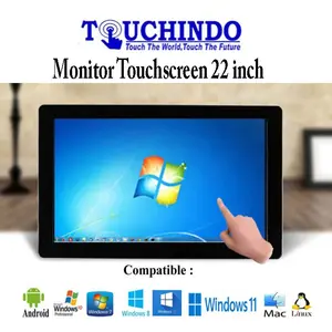 Monitor Touchscreen Touchindo 22 inch Tanpa Standing
