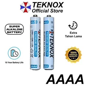 ( 1 pcs ) TEKNOX Baterai Alkaline AAAA / A4 / E96 / LR61 - Batre Stylus Elektronik dan Medis