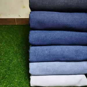 Bahan jeans wash panelan perpotong full katun non strech ( 1.25 mtr & 2.5 mtr )