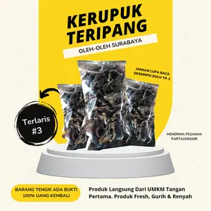 [Distributor] Kerupuk Tripang/Timun Laut Khas Kenjeran Surabaya