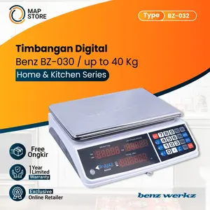 Timbangan Digital Benz BZ 030 30kg - 40kg / Barang Buah Sayur Laundry