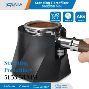 Dudukan Portafilter 49/51/53/58mm Tamping Station Penyangga Porta Filter Holder Rokpresso - Coffee Tamper Holder - Barista