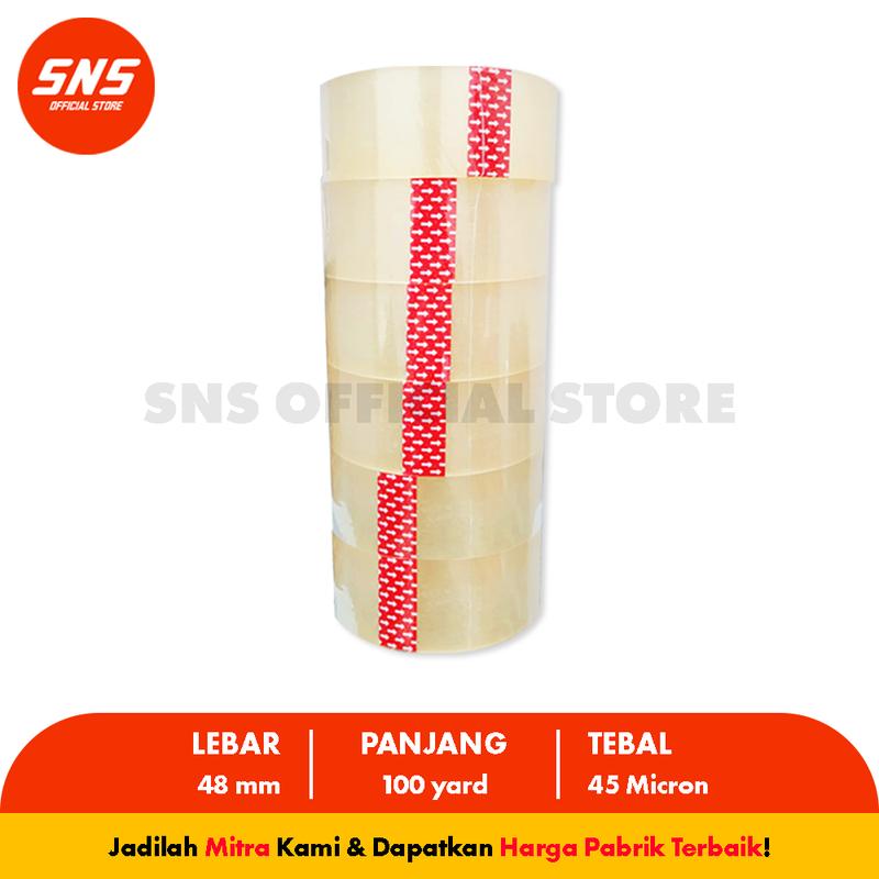 LAKBAN BENING 2 INCH (48MM) 100 YARD SNS KUALITAS DAIMARU