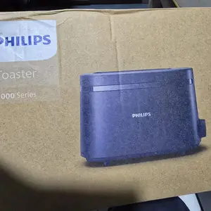 Toaster Philips - HD2510/90 Hitam - Philips Pemanggang Roti Philips Toaster Pemanggang Roti Listrik Philips