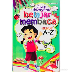 Jurus Sempurna Belajar Membaca Huruf A-Z Buku Anak TK PAUD